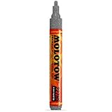 MOLOTOW One4all Acrylic Paint Markers 4 mm, Metallic Silver 227 (227.305)
