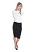 Esteez Cotton Lycra skirt for Women Modest Stretchy Opaque