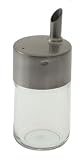 WMF 8-Ounce Satin Steel and Glass Creamer