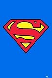 Superman Shield Dc Comics Classic Movie Art Poster Print - 24