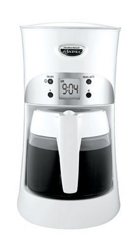 Best Price From Hamilton Beach Eclectrics 40111 All-Metal 12-Cup Coffeemaker,