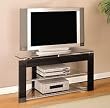 Glossy Silver TV Stand By Powell Furniture