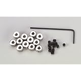 Du-Bro 596 3 32 Plated Brass Dura-Collar Bulk (12-Pack) by Du-Bro Products