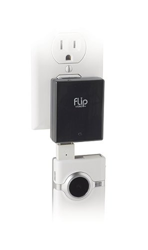 Flip Mino Series Camcorder Bundle with AC Adapter, 60 Minutes (Black)