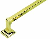 Design House 533273 Millbridge Towel Bar, Polished Brass, 24-Inch