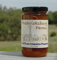 Peach Pecan Amaretto Preserves by Fredericksburg Farms