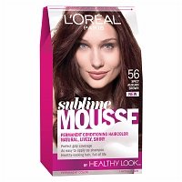 L'Oreal Paris Healthy Look Sublime Mousse Haircolor, Spicy Auburn Brown