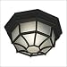 Search : Kenroy Home 16289BL Dural Flush Mount, Black