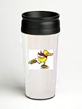 16 oz. Double Wall Insulated Tumbler with ice-skating duck - Paper Insert