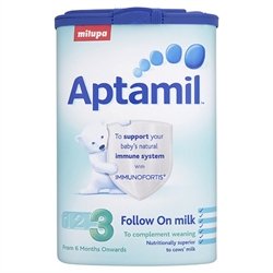 Aptamil 乳児用粉ミルク 900g x 6個セット (6か月から)