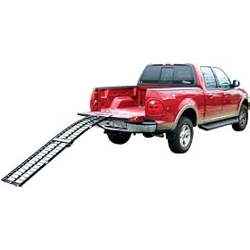 Black Widow Folding Motorcycle Ramp