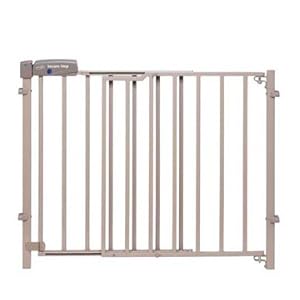 Evenflo Secure Step Top of Stairs Gate, Taupe, Part No. G4232052 (Product Group: Pet Accessories / Gates)