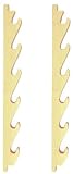 Solid Japanese White Oak Eight Sword Wall Mount