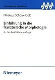 Einführung in die französische Morphologie