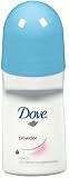 Dove Antiperspirant & Deodorant, Powder, 2.5-Ounce Roll-On (Pack of 6)