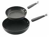KitchenAid Gourmet Essentials Hard Anodized 8 and 10-Inch Skillet 2 pack