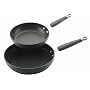KitchenAid Gourmet Essentials Hard Anodized 8 and 10-Inch Skillet 2 pack