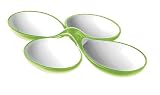 Guzzini Set of 2 Vintage Interlocking Dishes Green