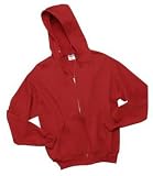JERZEES - Full Zip Hooded Sweatshirt True Red-3XL