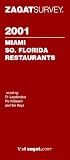 Zagatsurvey 2001: Miami So. Florida Restaurants (Zagatsurvey : Miami/So. California Restaurants, 2001)