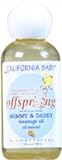 California Baby Massage Oil Mommy & Daddy
