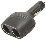 Auto Cigarette Lighter Dual Outlet 12 Volt Power Plug Adapter Socket