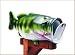 Large Mouth Bass Fishing Mailbox largemouth Fish Lodge Home Decor Novelty Postal Mail Box NEW Fisher