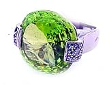 Charles Winston Sterling and CZ Ring
