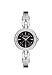 Bulova Ladies Leather Strap Watch with White Gold Case