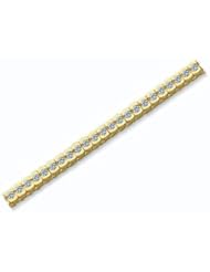 14k Solid Gold Diamond Tennis Bracelet (2.90 cts.tw.)
