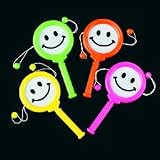 Smile Face Noisemakers - 12 pieces