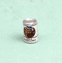 Miniature Can of Cranberry Sauce