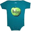 THE BEATLES - Apple - Green Onesie / Baby T-shirt