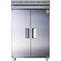 Everest Refrigeration ESF-2 Deluxe 48 cu ft 2 Solid Door Reach-In Commercial Freezer