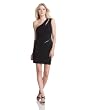 Halston Heritage Women's One Shoulder Zip Dress