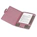 Leather Book Case Cover for Sony Reader eBook PRS-505 - Pink