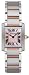 Cartier Tank Francaise 18kt Rose Gold and Steel Pink Mother-of-Pearl Ladies Watch W51027Q4