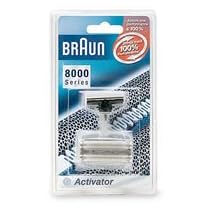 Braun 8000 Activator Combi-Pack Foil and Cutterblock Replacement Parts for Braun's Activator Razor Models 8595 and 8585