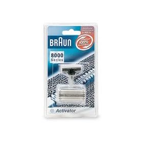 Braun 8000 Activator Combi-Pack Foil and Cutterblock Replacement Parts for Braun's Activator Razor Models 8595 and 8585