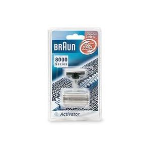 Braun 8000 Activator Combi-Pack Foil and Cutterblock Replacement Parts for Braun's Activator Razor Models 8595 and 8585