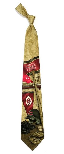 Cincinnati Reds Nostalgia 2 Silk Necktie