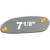 1996-1999 MERCURY SABLE Flat, Driver Side Replacement Mirror Glass by Automotive Mirror Glass