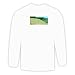 Search : Long Sleeve T-shirt with fijord, bluffs, shoreline Large White