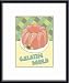 Gelatin Mold, Art Poster by Megan Meagher, with Metal Frame, poster size: 9.5