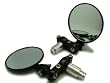 Universal 3 Motorcycle Bar End Side Mirror with 2 rotation design for Yamaha Kawasaki Honda Suzuki Ducati BMW Harley Davidson