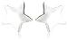 Jo for Girls Silver Solid Star Stud Earrings