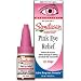 Pink Eye Relief Eye Drops Relieves symptoms associated with conjunctivitis. Try the first-ever OTC eye drops for conjunctivitis or "Pink Eye!" Similasan's unique Active Response Formula for Pink Eye Relief stimulates the eye's natural ability to relieve the redness, watery discharge & burning associated with viral and environmental conjunctivitis. Similasan Eye Drops provide Healthy Relief with no known side effects or drug interactions. Similasan products have provided Healthy Relief to millions of people for over 20 years. Gentle enough for children. Strong enough for adults. Drug Facts Active Ingredients -- Purpose Euphrasia 6x -- watery discharge Hepar Sulphurius 12x -- inflammation Belladonna 6x -- redness, burning, grittiness Pink Eye Relief Uses According to homeopathic principles, the active ingredients in this medication temporarily relieve minor symptoms associated with viral and environmental conjunctivitis, such as: Inflammation and rednes