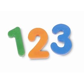 Learning Resources Jumbo Magnetic Numbers Operations, Set Of 36 by Learning Resources