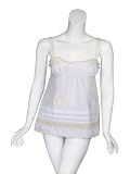 TOCCA Dora Voile w Lace Appliqu Top in Cream