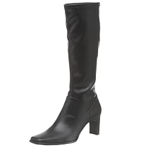 Rampage Women's Fawn Heeled Boot,Black,7.5 M